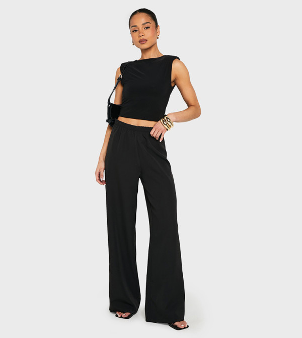 boohoo  - Black Casual Pants