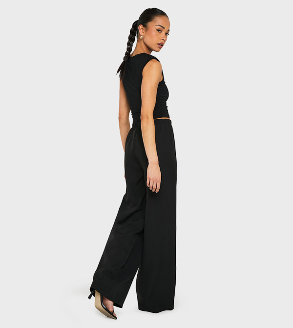 boohoo  - Black Casual Pants