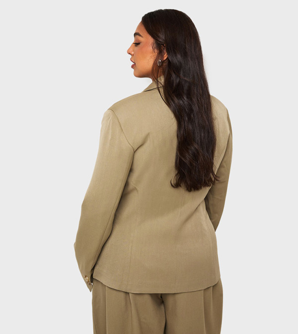 boohoo Jackets & Coats - Khaki Jackets & Coats