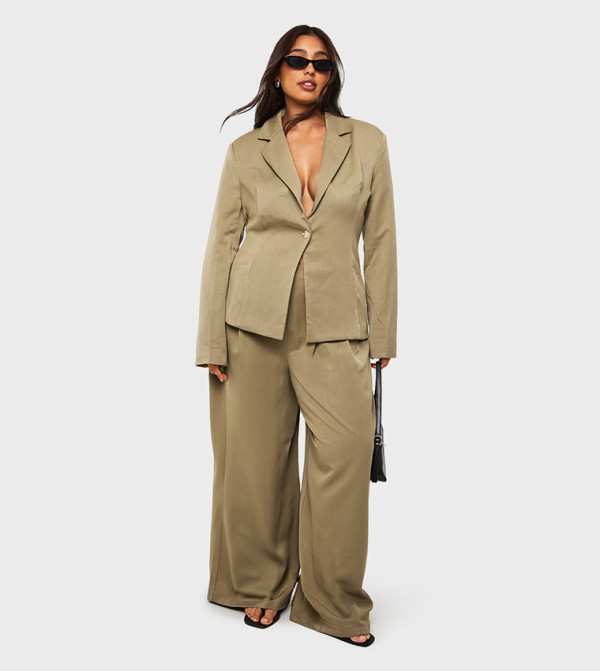 boohoo Jackets & Coats - Khaki Jackets & Coats