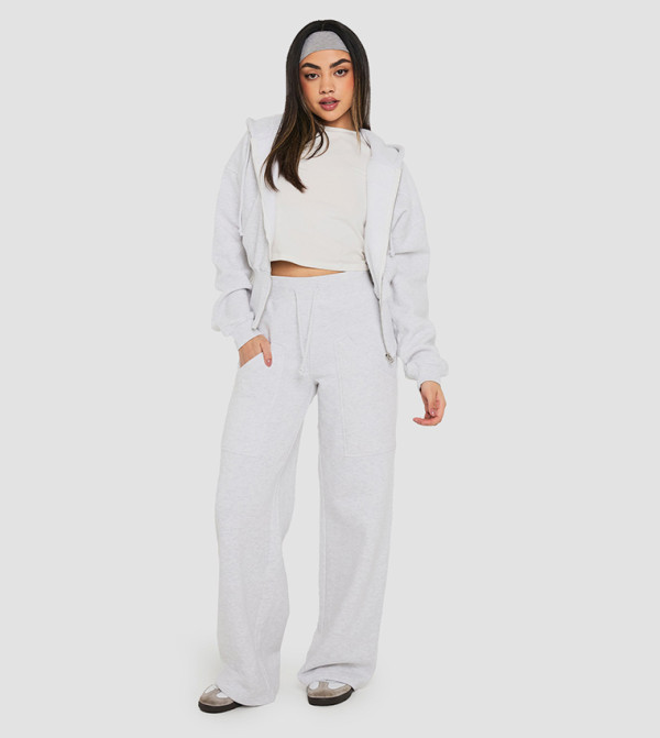 بوهو أطقم ملابس - رمادي Co-Ord Set