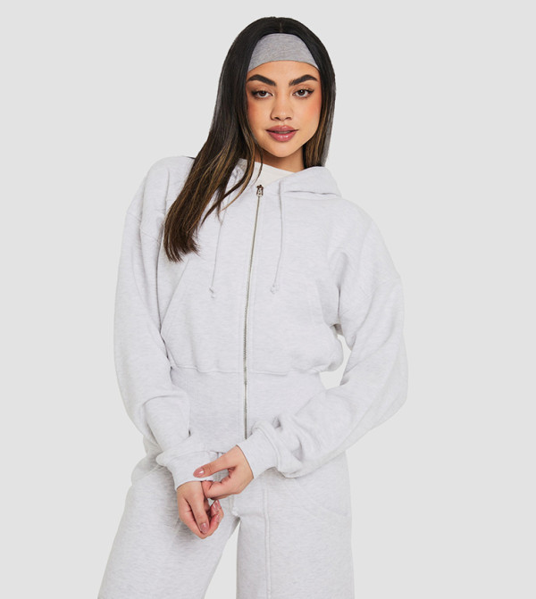 بوهو أطقم ملابس - رمادي Co-Ord Set