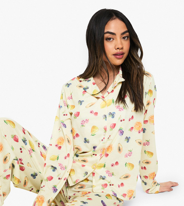 boohoo boohoo - Beige Pyjama Set