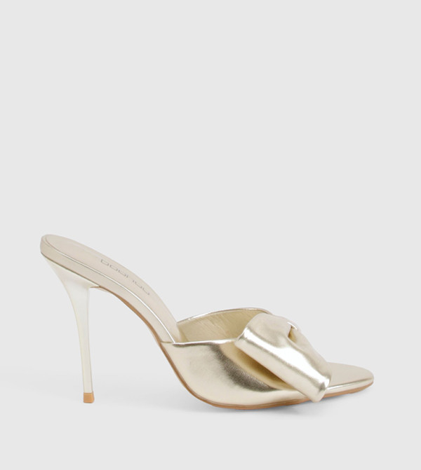 boohoo - Outlet  - Gold Heels