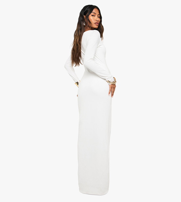 boohoo Dresses - White Maxi Dresses