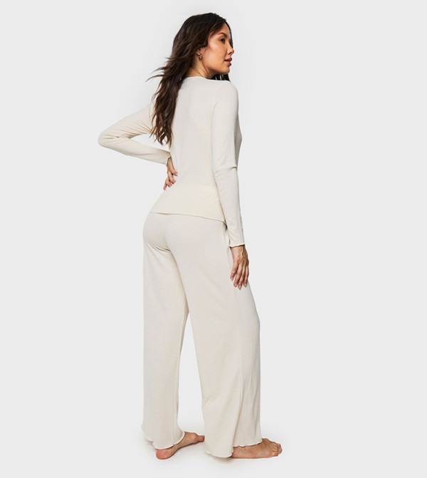 boohoo - Express  Maternity Clothing - Cream Sleep wear