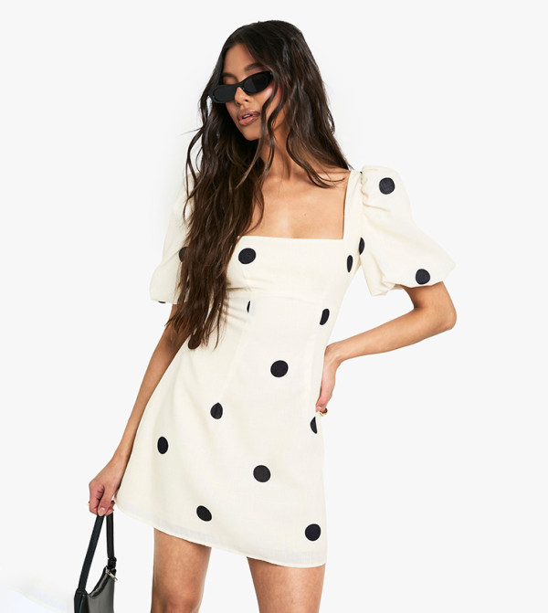 boohoo boohoo - Natural Casual Dresses