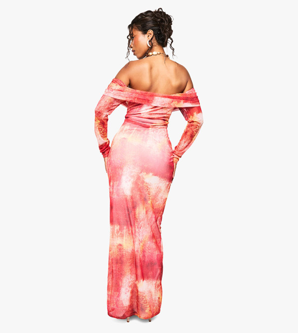 بوهو  modest-dressing - وردي فساتين كاجوال