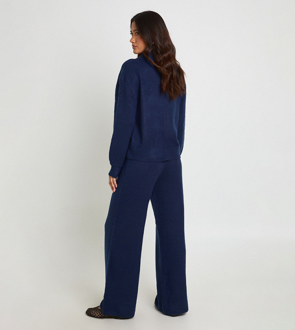 بوهو  أطقم متناسقة - كحلي Co-Ord Set