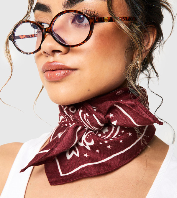 boohoo boohoo - Red Woven Scarves