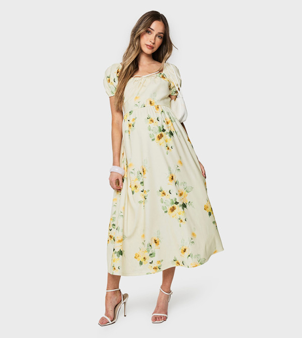 boohoo maternity-curation - Yellow Dresses