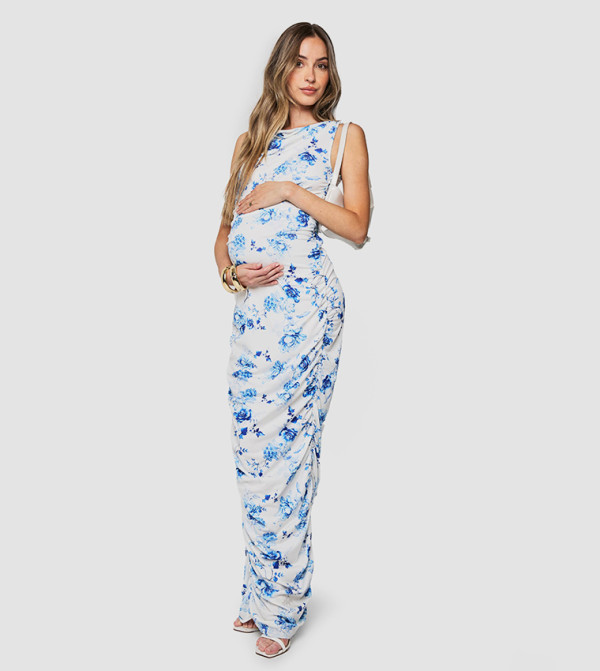 بوهو - اوتليت  maternity-curation - أزرق فساتين