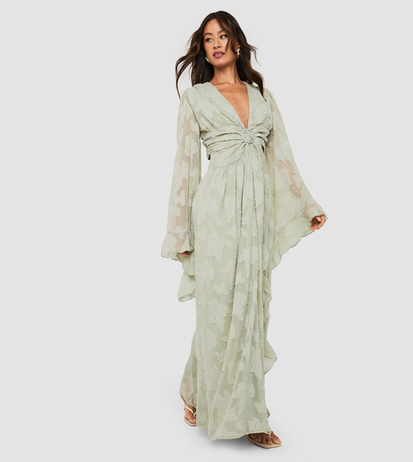 boohoo romance-lace-edits - Green Casual Dresses