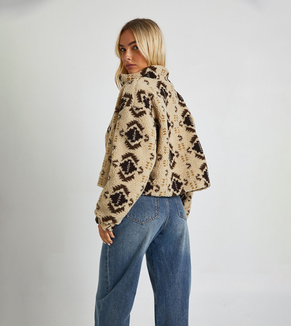 boohoo boohoo - Cream Casual Jackets