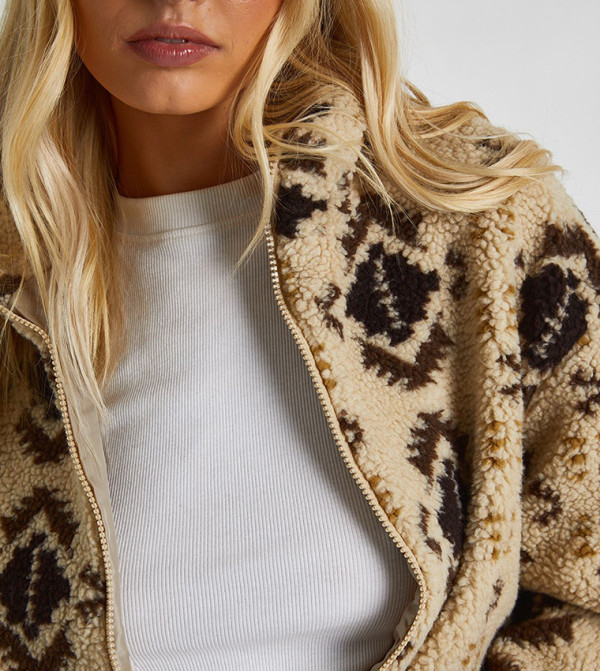 boohoo boohoo - Cream Casual Jackets