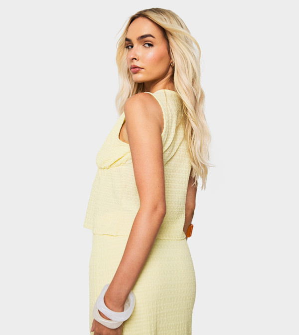 بوهو  فيستات - أصفر معاطف للخصر