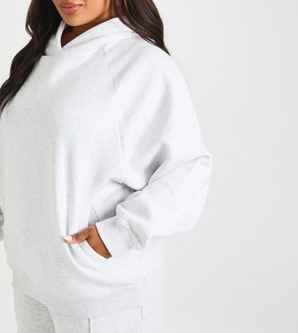 boohoo  Hoodies & Sweatshirts - Grey Hoodies & Sweatshirts