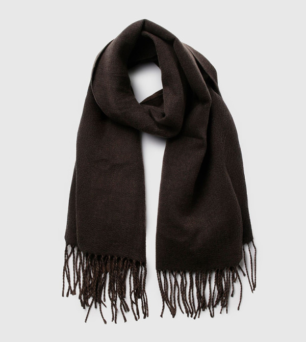 boohoo  Blanket Scarves - Brown Blanket Scarves