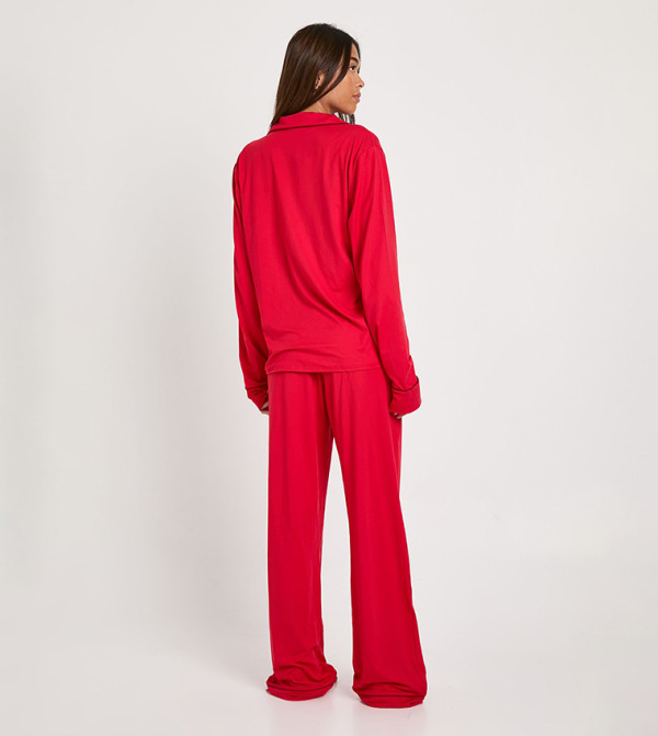 بوهو  ملابس نوم - أحمر Pyjama Set