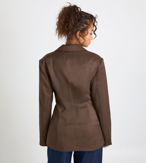 boohoo  Blazers - Brown Blazers
