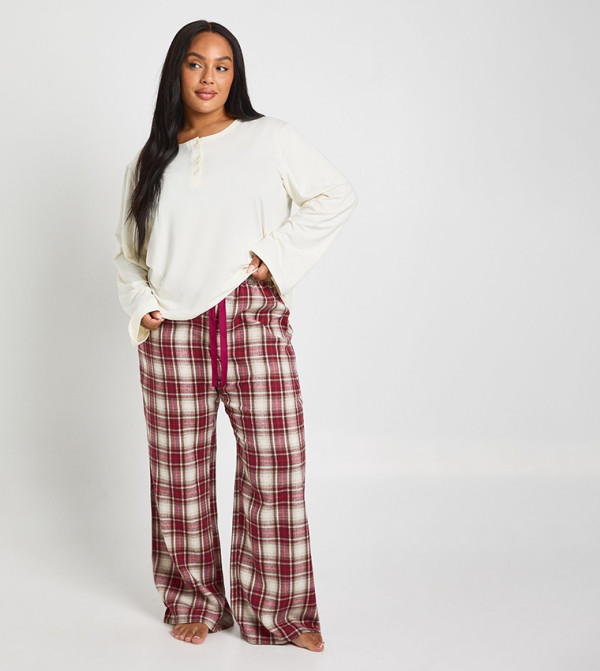 boohoo Sleepwear - Burgundy Sleepwear