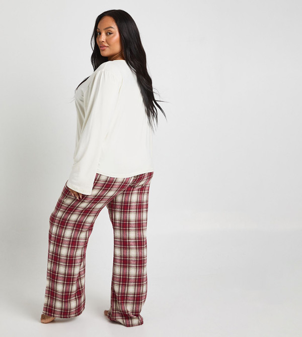 boohoo Sleepwear - Burgundy Sleepwear
