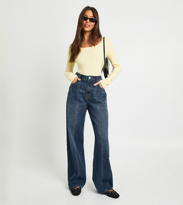 boohoo boohoo - Yellow Casual Tops