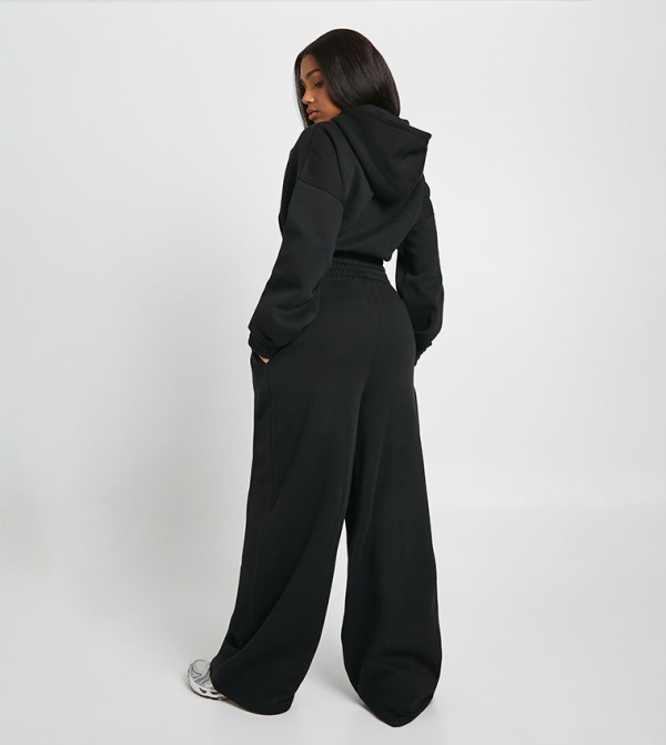 boohoo Sweatpants - Black Sweatpants