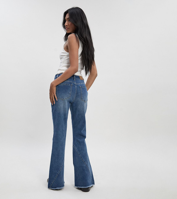 boohoo  Slim Fit Jeans - Blue Slim Fit Jeans