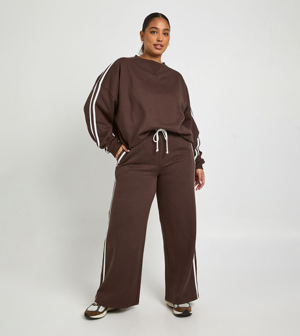 boohoo  Hoodies & Sweatshirts - Brown Hoodies & Sweatshirts