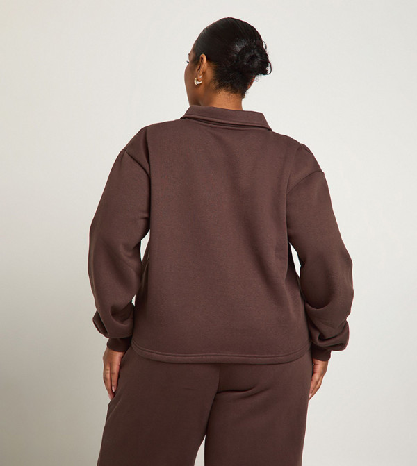 boohoo  Hoodies & Sweatshirts - CHOCOLATE Hoodies & Sweatshirts