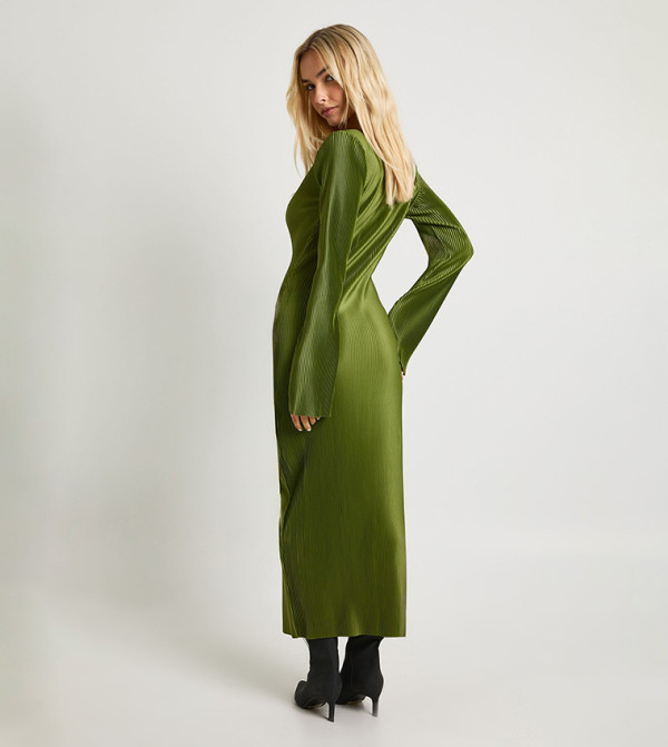 بوهو بوهو - أخضر Midi Dresses