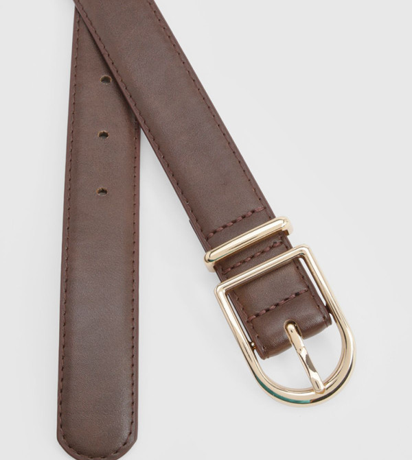 boohoo boohoo - CHOCOLATE Non Leather Belts