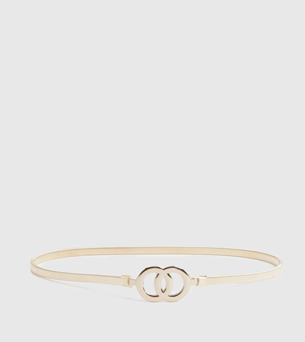 boohoo  Non Leather Belts - Gold Non Leather Belts