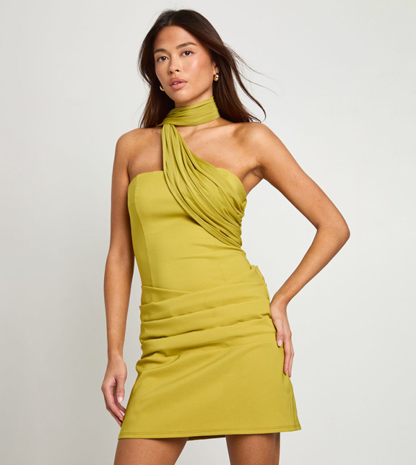 boohoo  Clothing - Yellow Mini Dresses