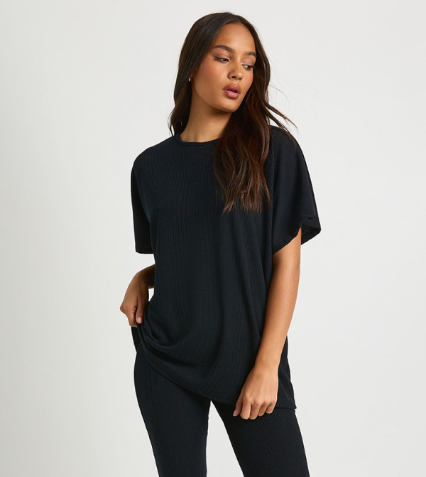 boohoo  Co-Ord Set - Black Co-Ord Set
