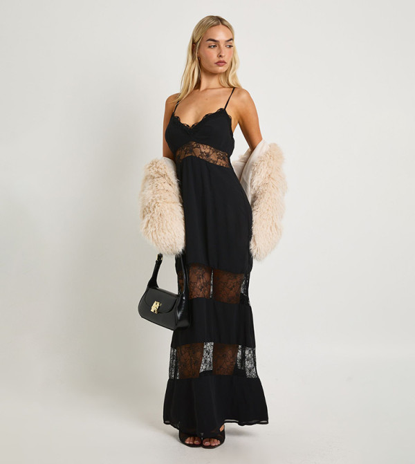 boohoo Party Dresses - Black Maxi Dresses
