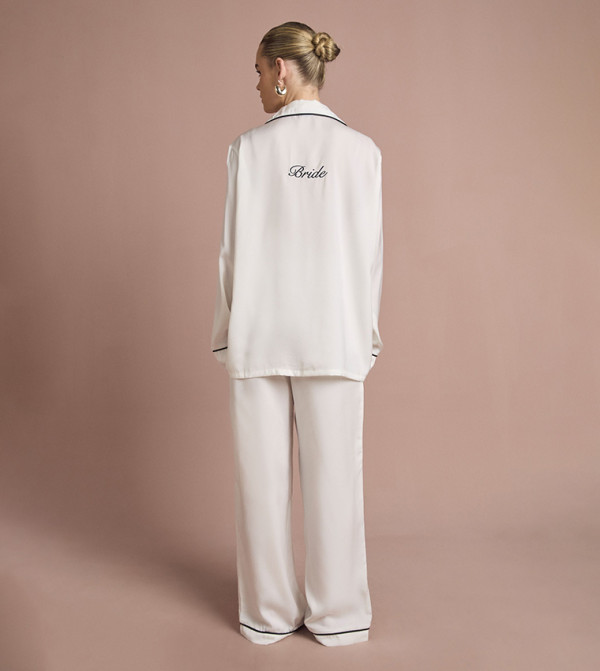 boohoo Sleepwears & Loungewears - White Pyjama Set