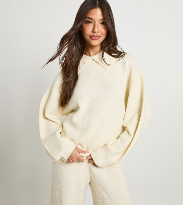 بوهو  أطقم ملابس - بيج Co-Ord Set