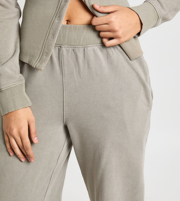 بوهو  أطقم ملابس - كاكي Co-Ord Set