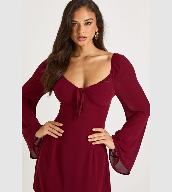 boohoo  Dresses - Red Mini Dresses