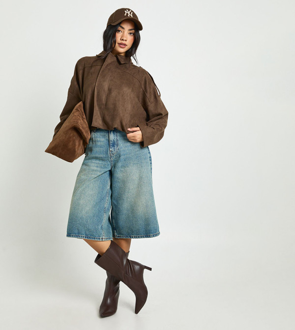 بوهو بوهو - بني  جاكيتات كاجوال