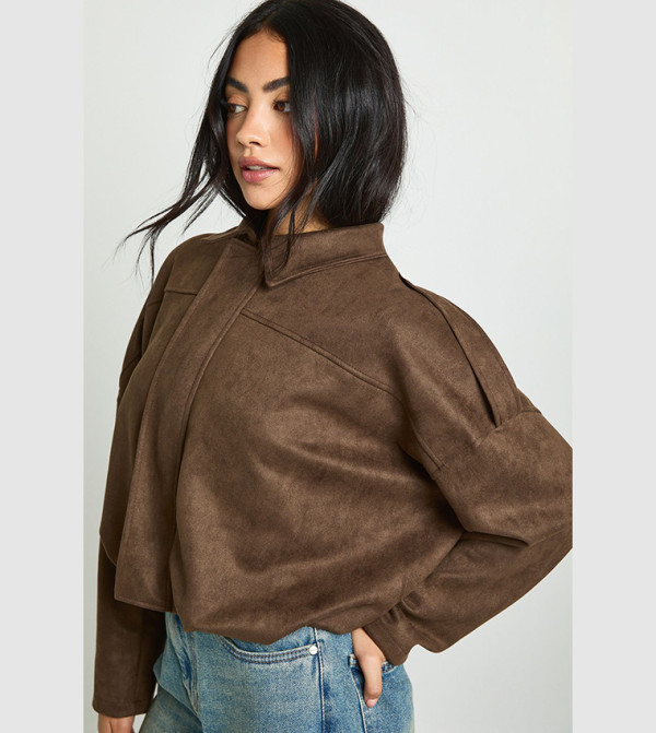 بوهو بوهو - بني  جاكيتات كاجوال