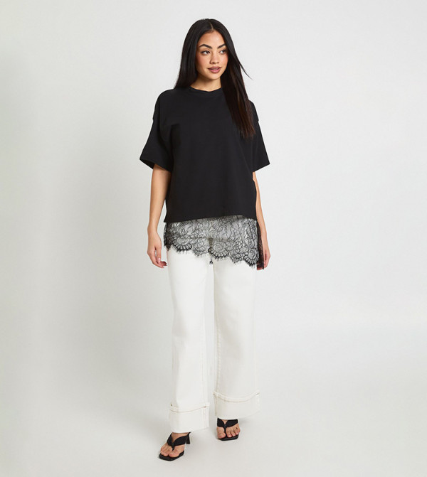 boohoo  - BLACK Short Sleeve T-Shirts