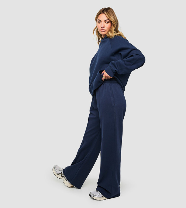 بوهو  بناطيل رياضية - كحلي Sweatpants
