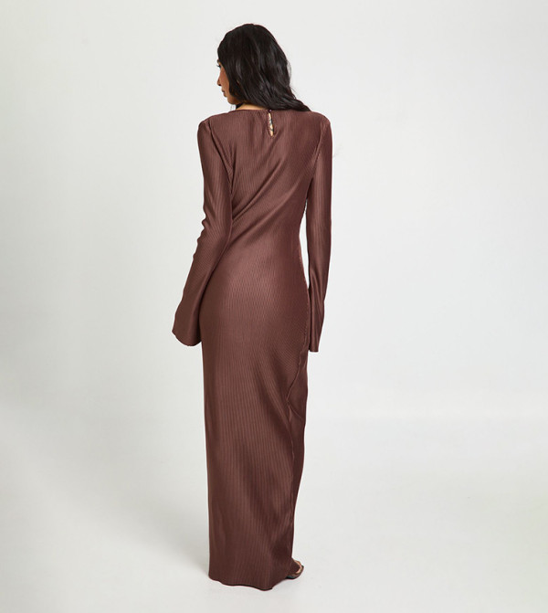 boohoo boohoo - Brown Maxi Dresses