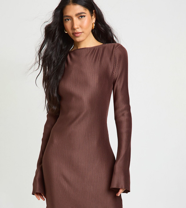 boohoo boohoo - Brown Maxi Dresses