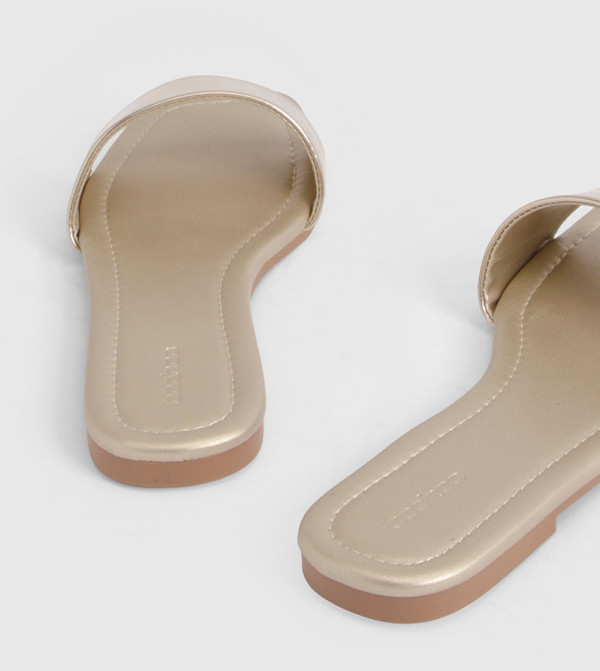 بوهو  modest-glam-w - ذهبي Flat Sandals