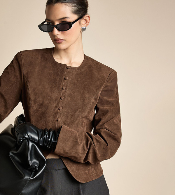 boohoo  Blazers - Brown Blazers