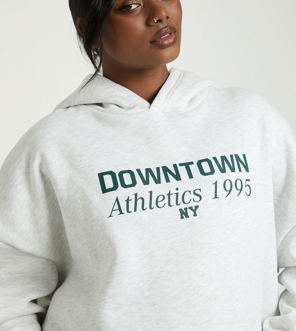 boohoo  Hoodies & Sweatshirts - Grey Hoodies & Sweatshirts